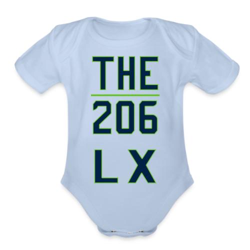 THE | 206 - Unleashed Style Inspired - Fan WIN - Organic Short Sleeve Baby Bodysuit