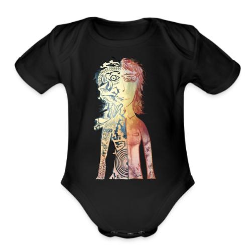 Structure - Organic Short Sleeve Baby Bodysuit