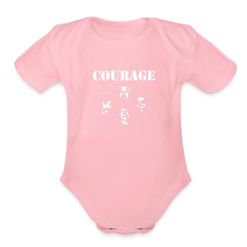 COURAGE COLLECTION - Organic Short Sleeve Baby Bodysuit
