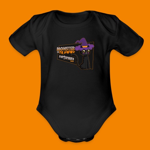 Monster in Training Apparel - Organic Short Sleeve Baby Bodysuit