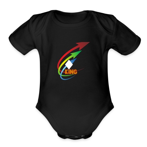 logo - Organic Short Sleeve Baby Bodysuit
