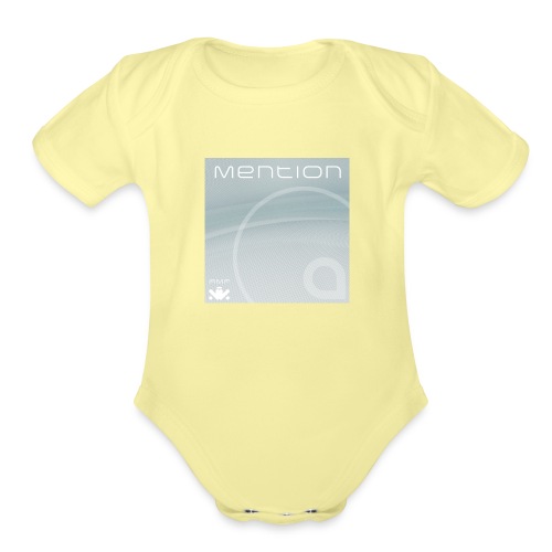 Mention - Organic Short Sleeve Baby Bodysuit
