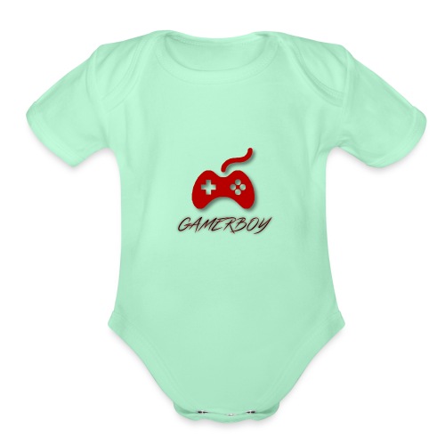 Gamerboy - Organic Short Sleeve Baby Bodysuit