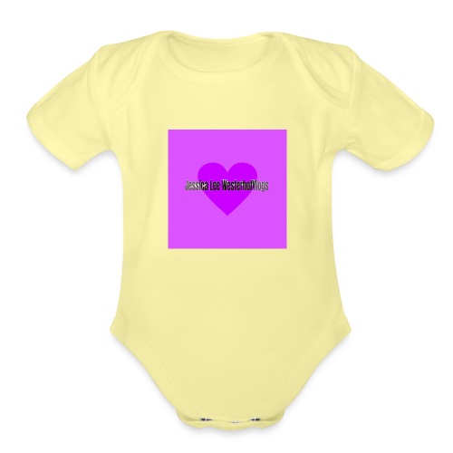 75F77ED3 E905 4E27 A945 77814E3CEA50 - Organic Short Sleeve Baby Bodysuit