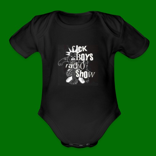 Sick Boys Puke Punk - Organic Short Sleeve Baby Bodysuit