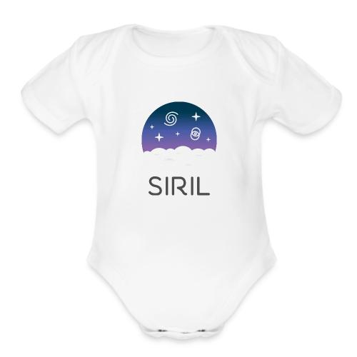 Siril logo 2021 - Organic Short Sleeve Baby Bodysuit