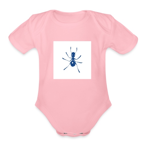 Rock strok - Organic Short Sleeve Baby Bodysuit