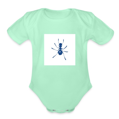Rock strok - Organic Short Sleeve Baby Bodysuit