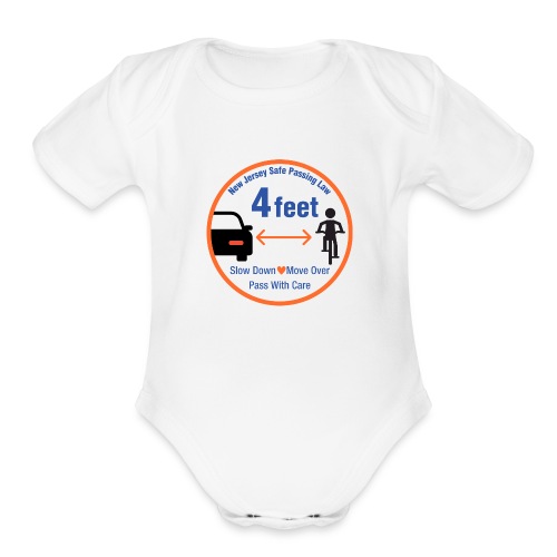 Safe Passing Logo Gear - Organic Short Sleeve Baby Bodysuit