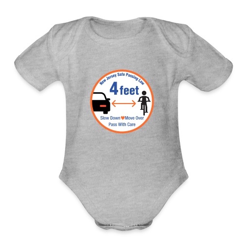 Safe Passing Logo Gear - Organic Short Sleeve Baby Bodysuit