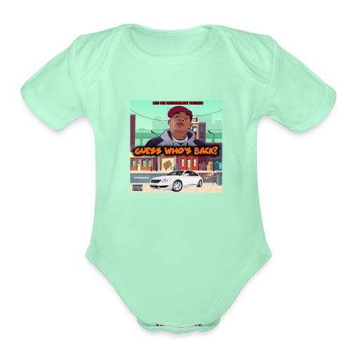 Guess Who s Back - Organic Short Sleeve Baby Bodysuit