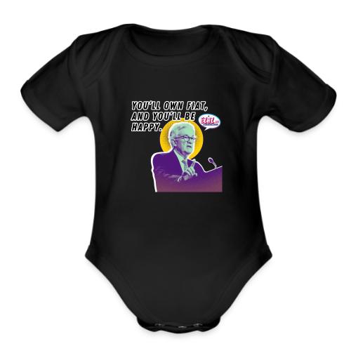 Jerome Powell: Fiat Currency - Organic Short Sleeve Baby Bodysuit
