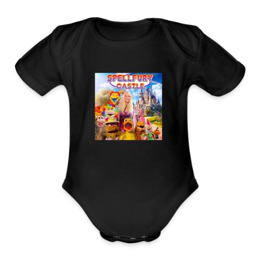 SPELLFURY CASTLE - Organic Short Sleeve Baby Bodysuit