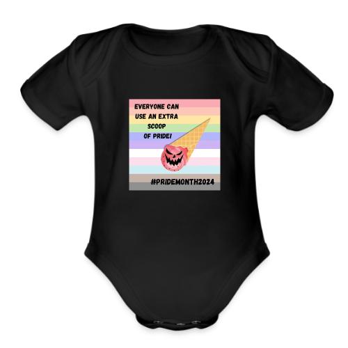 Scoop of Pride - Organic Short Sleeve Baby Bodysuit