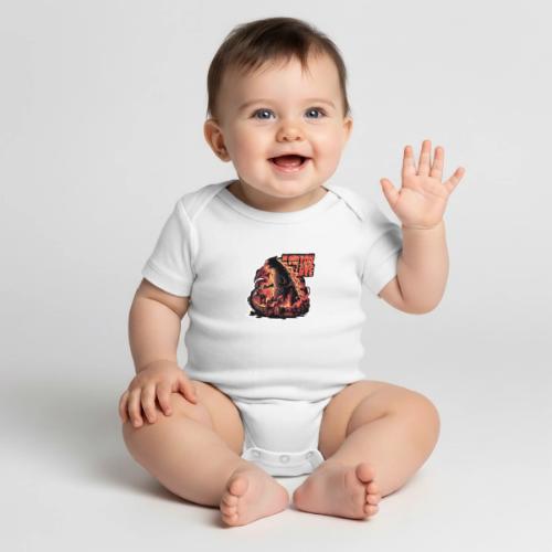 Do more of what you love - Organic Short Sleeve Baby Bodysuit