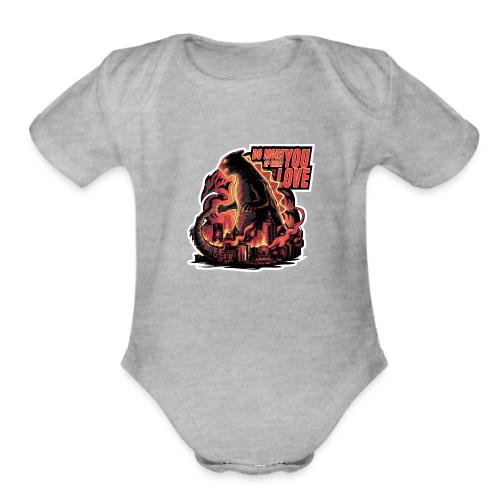 Do more of what you love - Organic Short Sleeve Baby Bodysuit