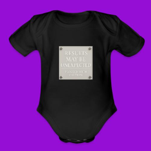 Results - White - Organic Short Sleeve Baby Bodysuit