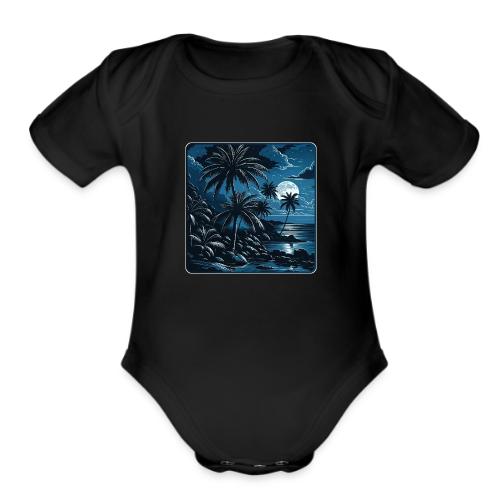 Pray For Surf - Organic Short Sleeve Baby Bodysuit