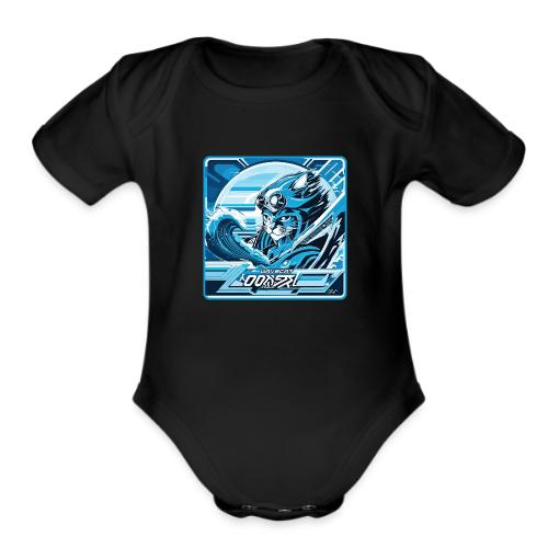 Wavecat Pilot - Organic Short Sleeve Baby Bodysuit
