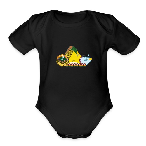 Cemi Taíno - Organic Short Sleeve Baby Bodysuit