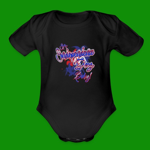 Independence Day Baby - Organic Short Sleeve Baby Bodysuit