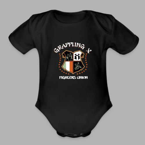 Grappling X Fighters Union - Organic Short Sleeve Baby Bodysuit