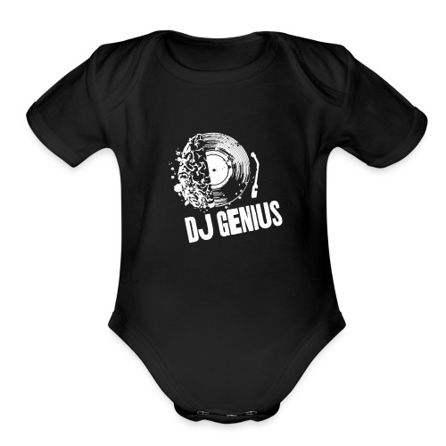 DJ Genius - Organic Short Sleeve Baby Bodysuit