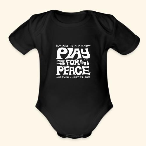 SHIRT6 26 - Organic Short Sleeve Baby Bodysuit