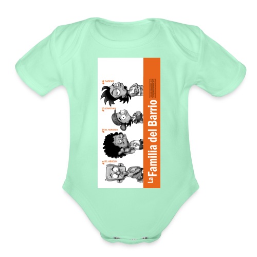 case1iphone5 - Organic Short Sleeve Baby Bodysuit
