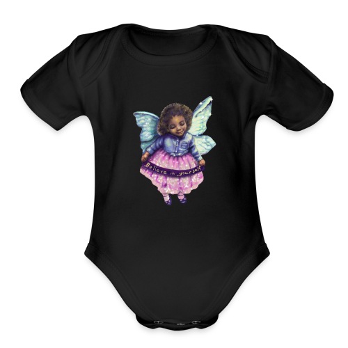 Fairy - Organic Short Sleeve Baby Bodysuit