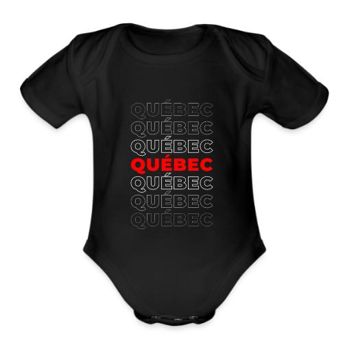 Quebec Declaration - Organic Short Sleeve Baby Bodysuit
