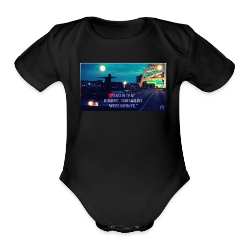 Infinite png - Organic Short Sleeve Baby Bodysuit