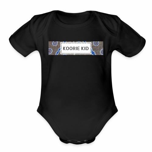KOORIE KID - Organic Short Sleeve Baby Bodysuit