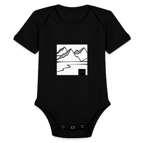Views - Organic Short Sleeve Baby Bodysuit