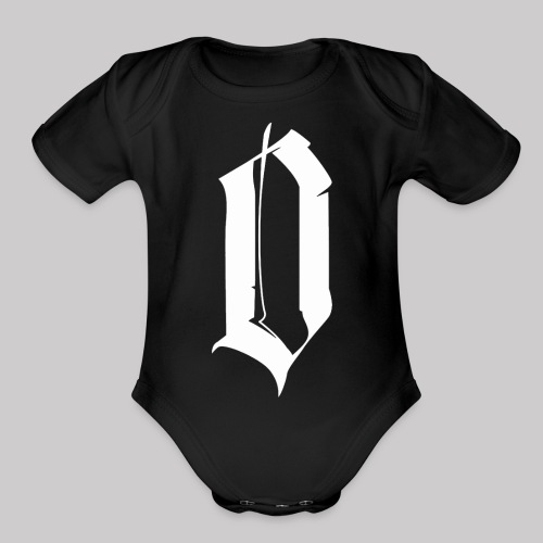 W Omen Ink Logo - Organic Short Sleeve Baby Bodysuit