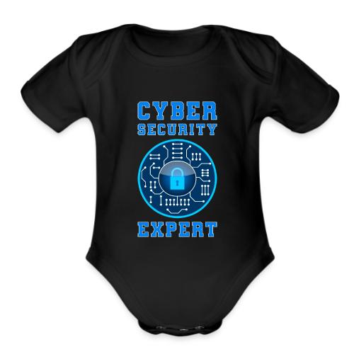 Cyber Security Expert - Organic Short Sleeve Baby Bodysuit