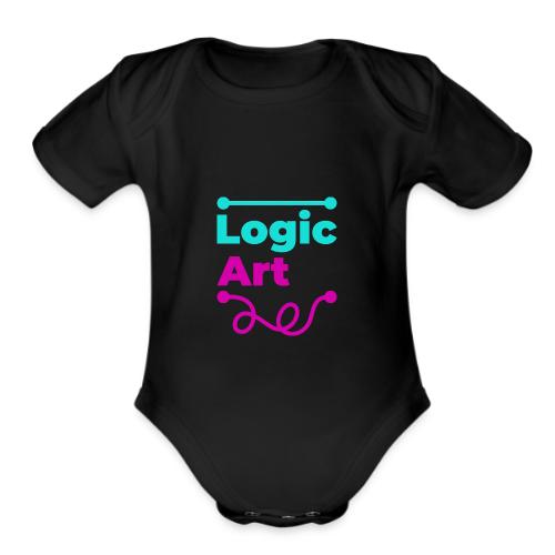 Art vs Logic - Organic Short Sleeve Baby Bodysuit