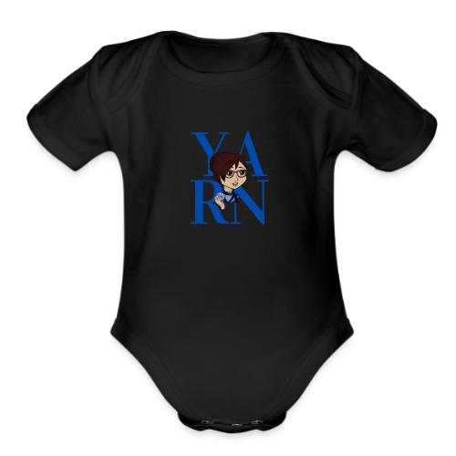 YARN Ei's Crochet - Organic Short Sleeve Baby Bodysuit