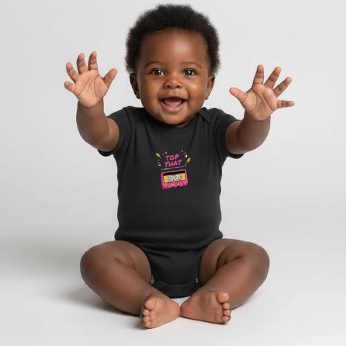 Top That - Organic Short Sleeve Baby Bodysuit