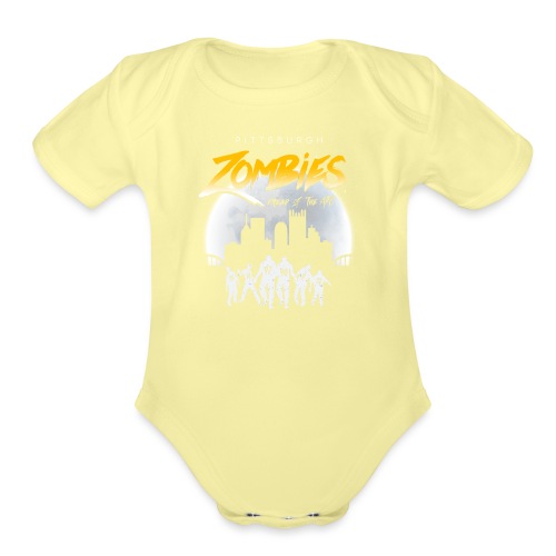 Pittsburgh Zombies - Organic Short Sleeve Baby Bodysuit