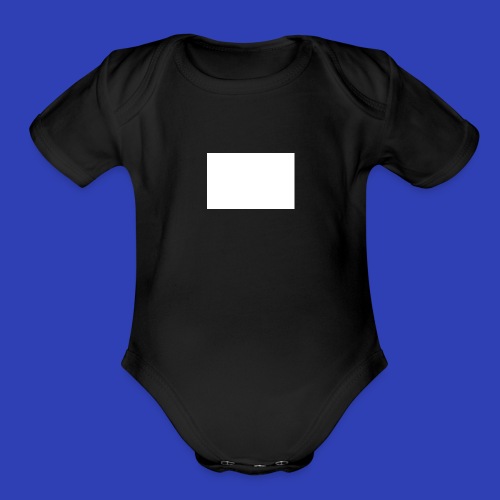 Square - Organic Short Sleeve Baby Bodysuit