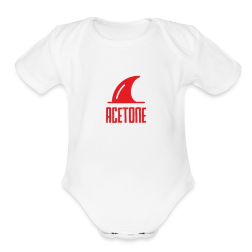 ALTERNATE_LOGO - Organic Short Sleeve Baby Bodysuit