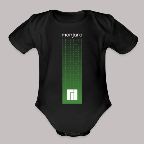 M Binary - Organic Short Sleeve Baby Bodysuit