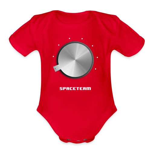 Spaceteam Dial - Organic Short Sleeve Baby Bodysuit