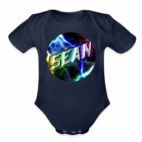 Sean Morabito YouTube Logo - Organic Short Sleeve Baby Bodysuit
