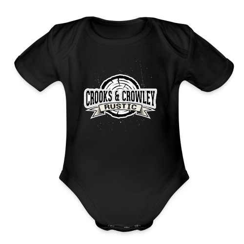 Crooks and Crowley Rustic - Organic Short Sleeve Baby Bodysuit