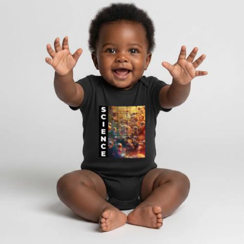 Nodes of Science - Organic Short Sleeve Baby Bodysuit