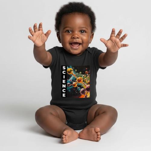 Molecular Science - Organic Short Sleeve Baby Bodysuit