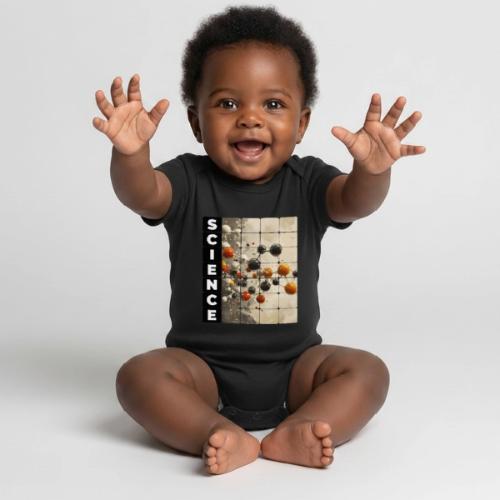 Science in Structure - Organic Short Sleeve Baby Bodysuit