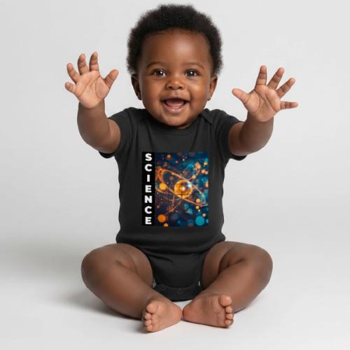 Science in Motion - Organic Short Sleeve Baby Bodysuit